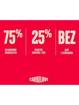 Carnilove Cat Active Salmon & Turkey Adult Large Breed - kaczka i indyk 2kg