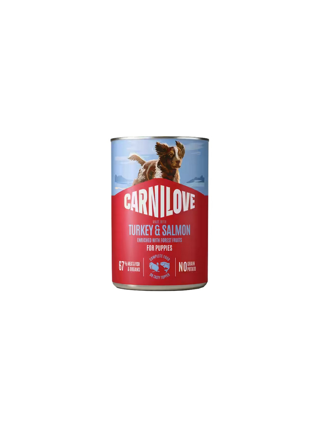Carnilove Dog Turkey & Salmon Puppy - łosoś i indyk puszka 400g