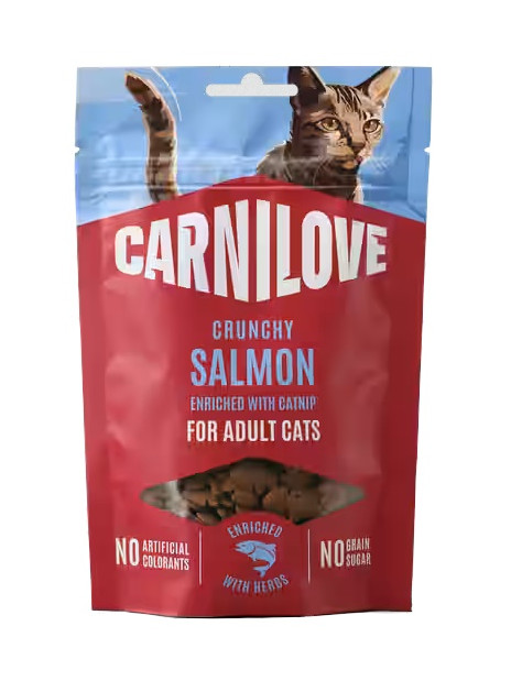 Carnilove Cat Crunchy Snack Salmon 50g
