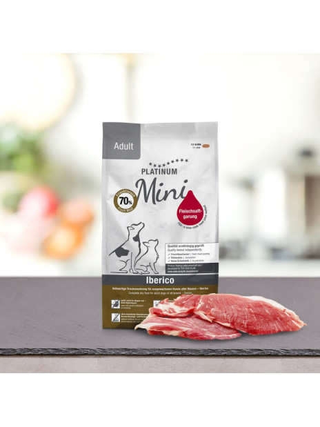 PLATINUM Adult Iberico Mini 900g - karma półwilgotna dla psa