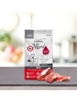 PLATINUM Adult Beef Mini...