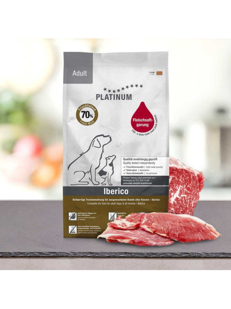 PLATINUM Adult Iberico 1,5 kg - karma półwilgotna dla psa