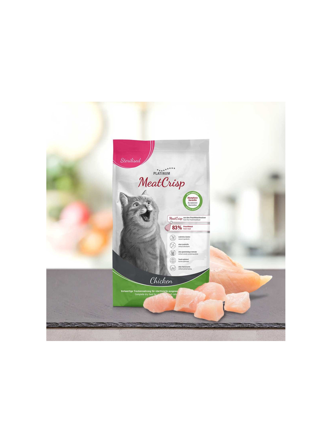 PLATINUM MeatCrisp Sterilised Chicken 1,5 kg