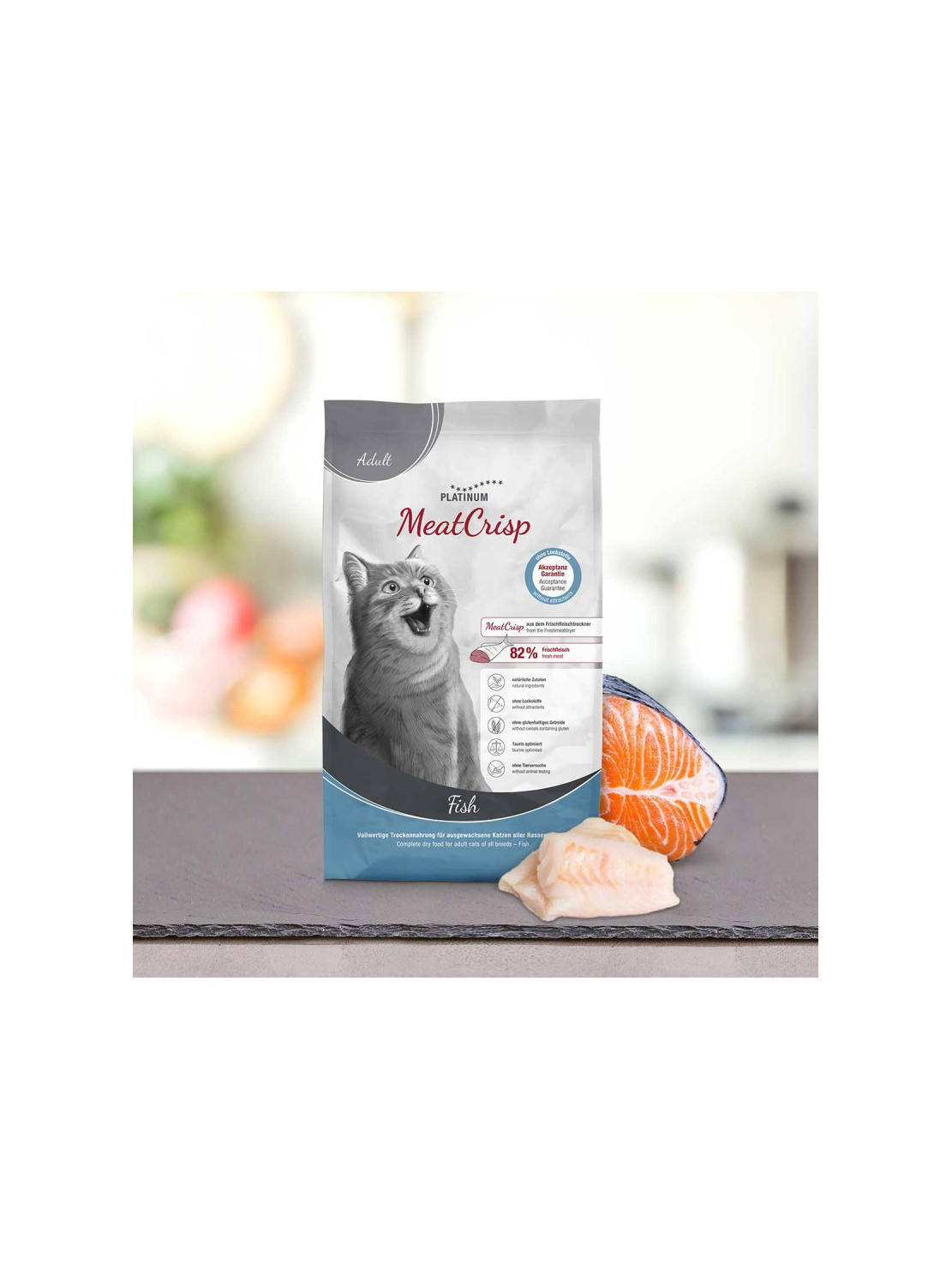 PLATINUM MeatCrisp Adult Fish 400g