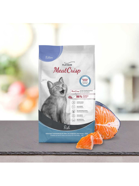 PLATINUM MeatCrisp Kitten Fish 400g