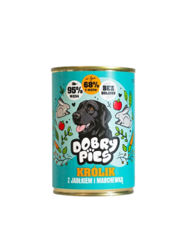 DOBRY PIES 97% MIĘSA Królik...
