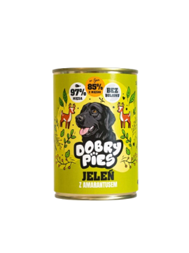 DOBRY PIES 97% MIĘSA Jeleń...
