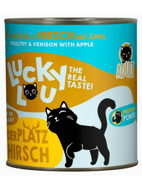 Lucky Lou Lifestage Adult Drób i jeleń puszka 800g
