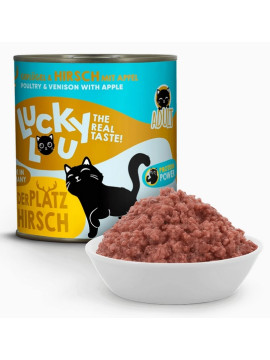 Lucky Lou Lifestage Adult Drób i jeleń puszka 800g