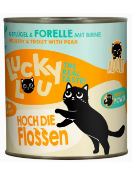 Lucky Lou Lifestage Adult Drób i pstrąg puszka 800g