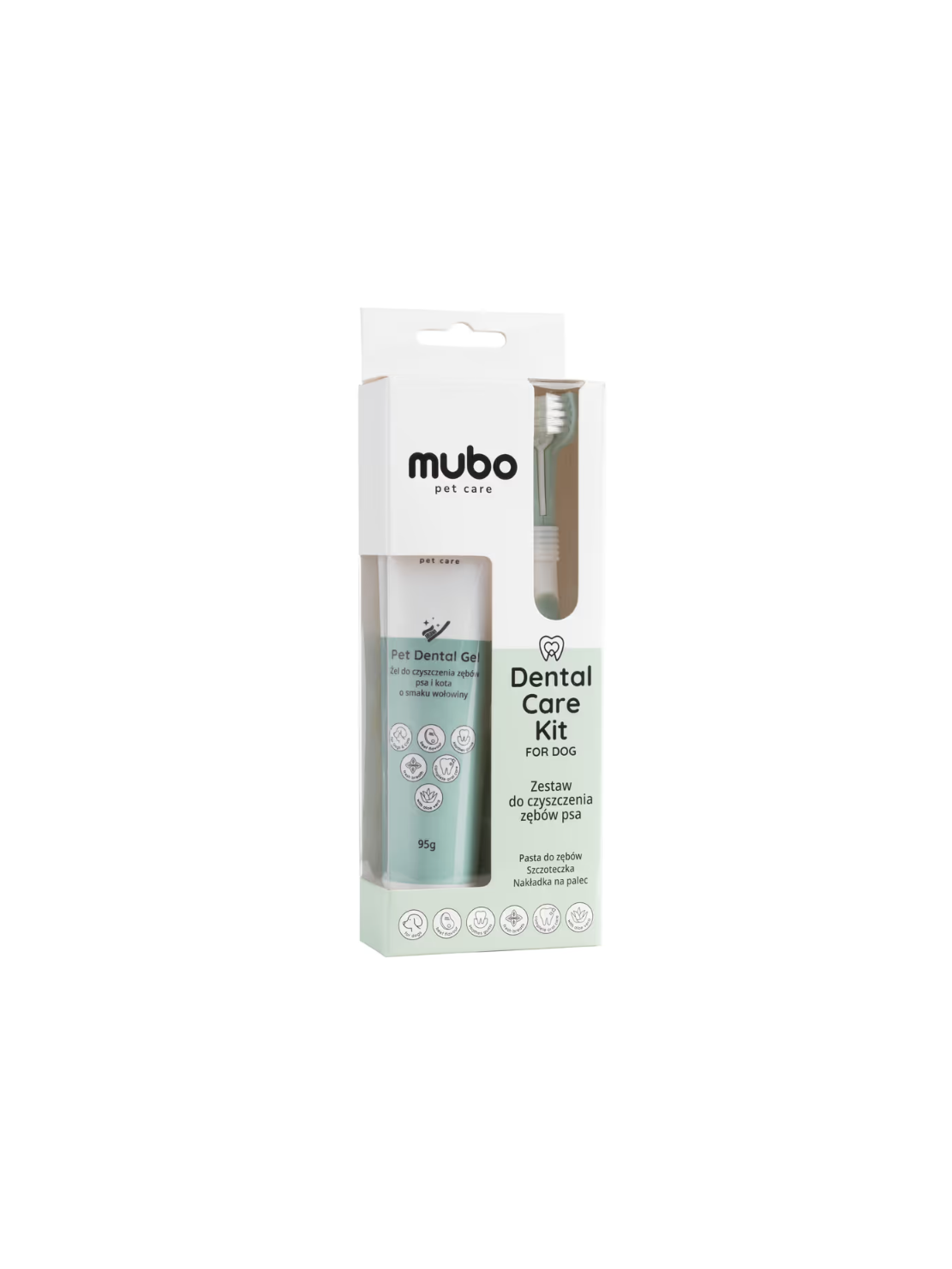 Mubo Dental Care Kit – Kompleksowy Zestaw do Czyszczenia Zębów Psa