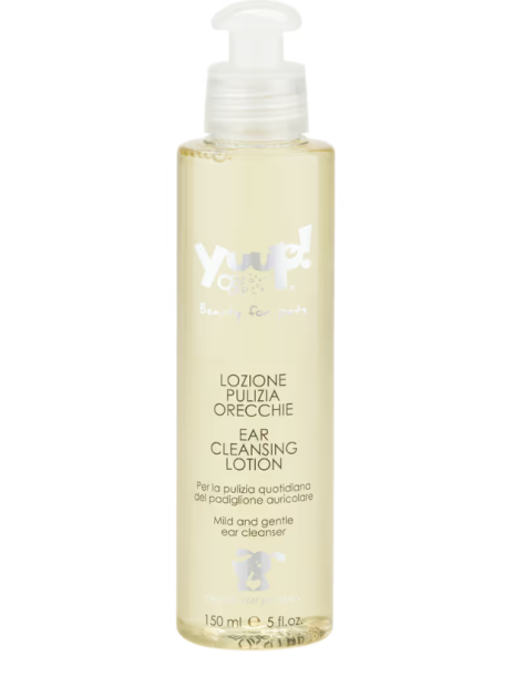 Yuup! Home Ear Cleaning Lotion 150ml – Profesjonalny Płyn do Czyszczenia Uszu dla Psów i Kotów