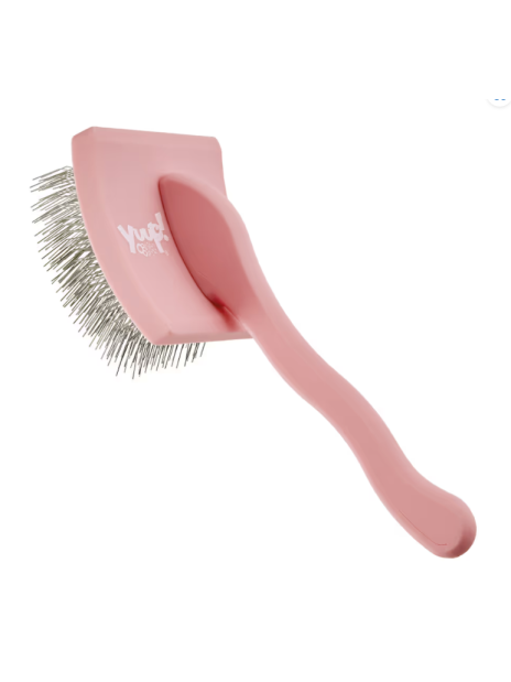 Yuup! Professional Pink Brush – Profesjonalna Szczotka Pudlówka (Różowa)