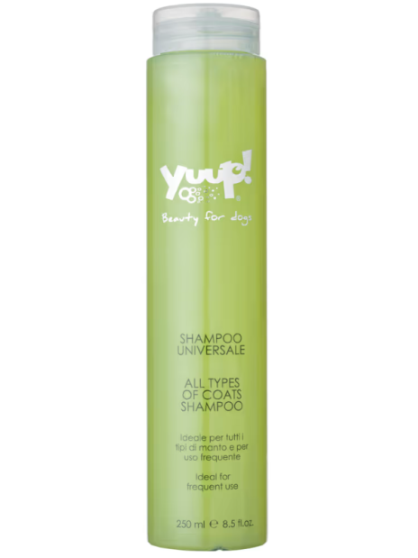 Yuup! Home All Type of Coat Shampoo 250ml – Oczyszczający Szampon do Każdego Typu i Koloru Sierści dla Psa i Kota