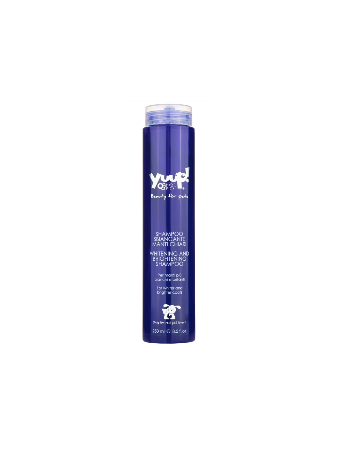 Yuup! Home Whitening and Brightening Shampoo 250ml – Rozjaśniający Szampon do Białej i Jasnej Sierści dla Psa