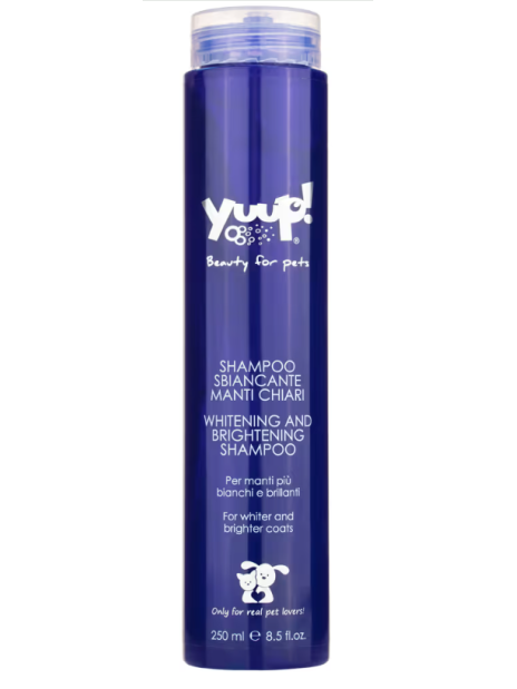 Yuup! Home Whitening and Brightening Shampoo 250ml – Rozjaśniający Szampon do Białej i Jasnej Sierści dla Psa