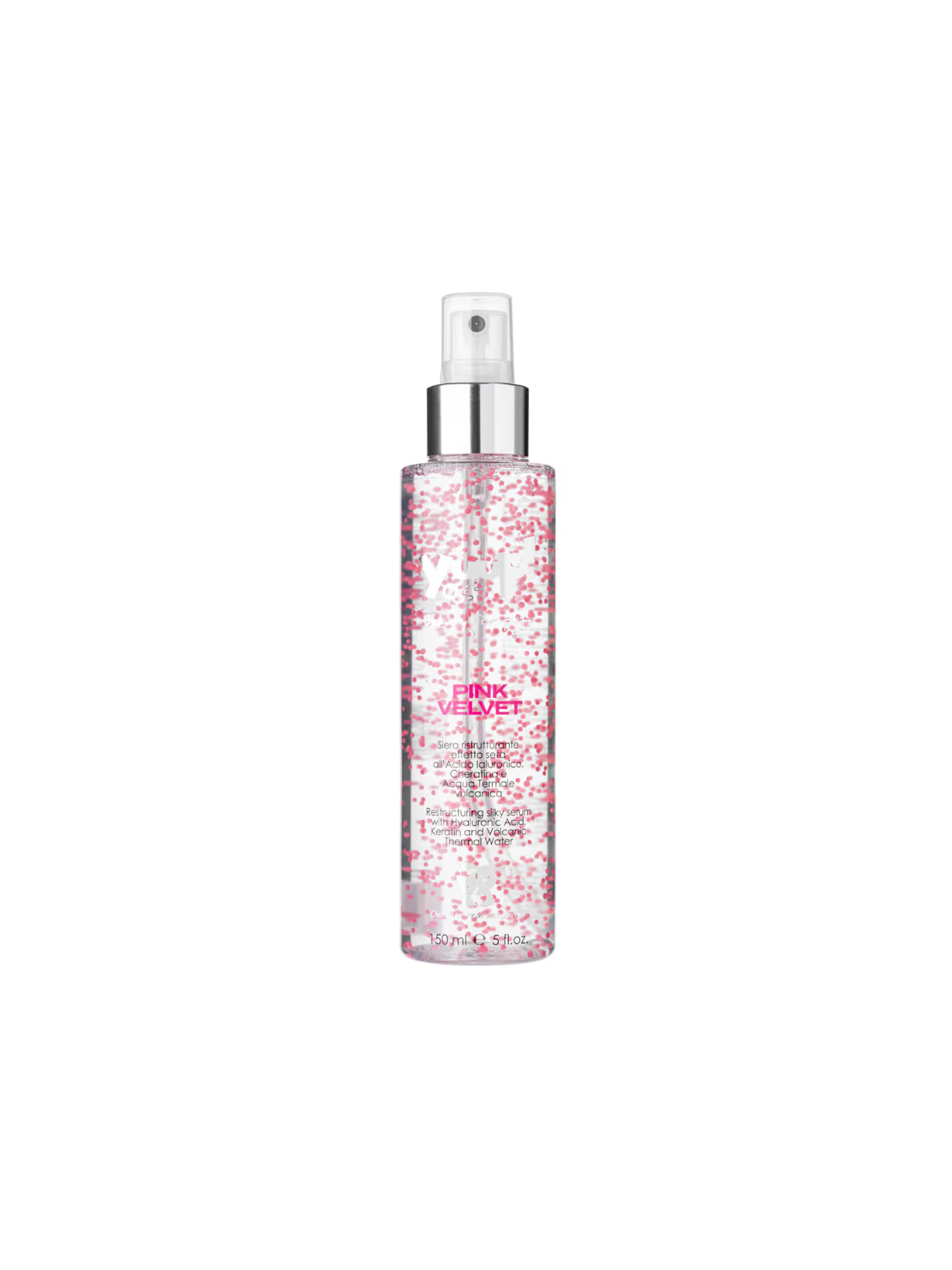 Yuup! Pink Velvet 150ml – Odżywcze i Nawilżające Serum w Sprayu (Z Keratyną i Kwasem Hialuronowym)