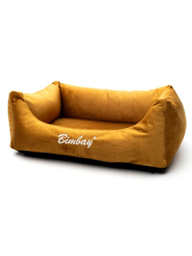 Bimbay Pokrowiec do kanapy zamszowy r.4 - 125x90cm złoty