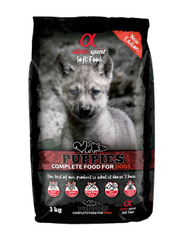 Alpha Spirit Puppies 3 kg – Miękka sucha karma...