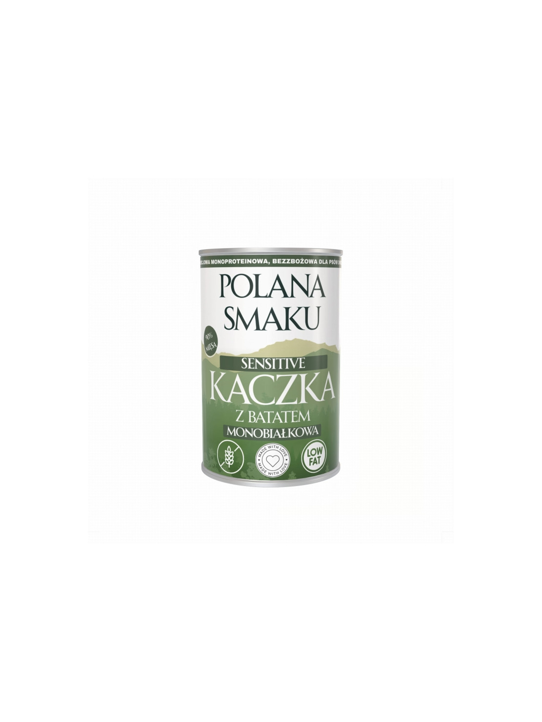 Polana Smaku Sensitive Kaczka z batatami 400g – Monobiałkowa karma mokra dla psa