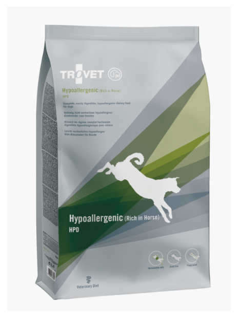 Trovet HPD Hypoallergenic Konina dla psa 3kg
