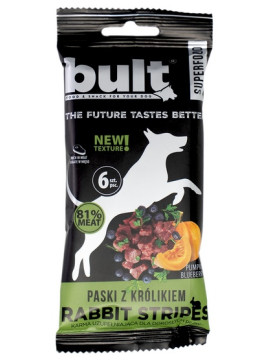 Bult Superfood Tasty Stripes Paski z królikiem 60g