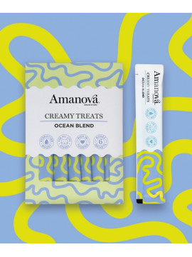 Amanova Cat Creamy Treats Ocean Blend Tuna & Salmon - tuńczyk i łosoś 6x15g