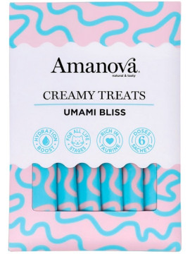 Amanova Cat Creamy Treats  Umami Bliss Chicken & Katsuobushi - kurczak i katsuobushi 6x15g
