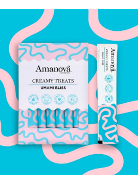 Amanova Cat Creamy Treats  Umami Bliss Chicken & Katsuobushi - kurczak i katsuobushi 6x15g
