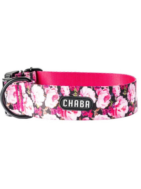 CHABA Obroża regulowana Bull Story IV L/XL Peony
