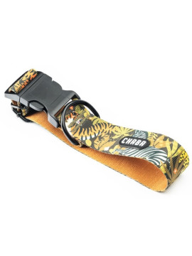 CHABA Obroża regulowana Bull Story IV M/L Jungle
