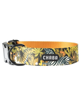 CHABA Obroża regulowana Bull Story IV S/M Jungle