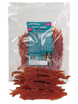 Chrup&Go Przysmak dla psa Filety Jerky z piersią kaczki 500g