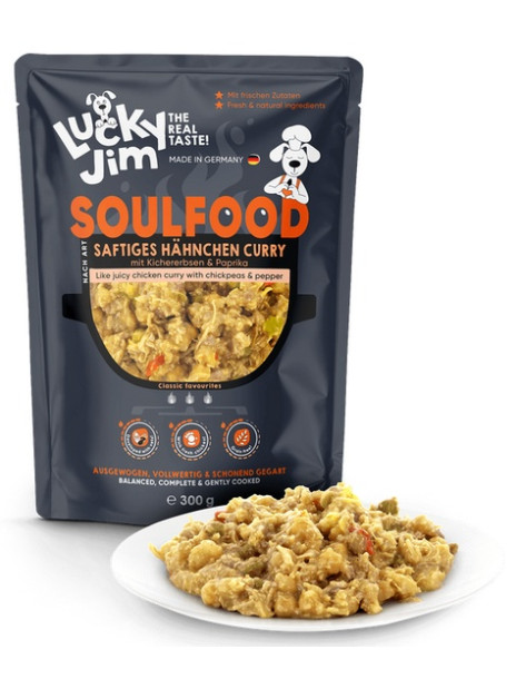 Lucky Jim SoulFood Kurczak Curry 300g