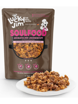 Lucky Jim SoulFood Gulasz z soczewicą i wołowiną 300g