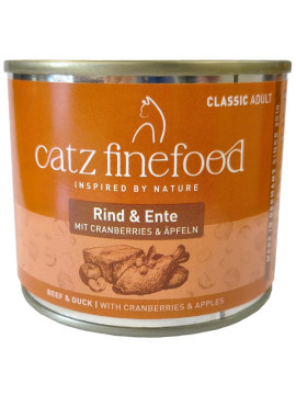 Catz Finefood Classic Wołowina i Kaczka (N.23) puszka 200g