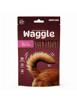 Waggle Kabanosiki Wieprzowe 60 g - Naturalny...