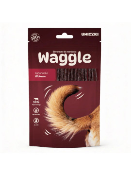 Waggle Kabanosiki Wołowe 60 g - Naturalny...