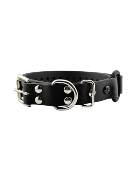 Obroża Pasek E-Collar 18mm 70cm Bungee Czarna