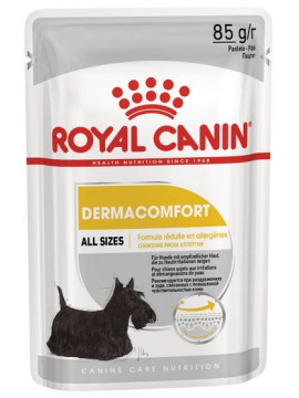 Royal Canin Dermacomfort Loaf  karma mokra – pasztet, dla psów dorosłych wszystkich ras saszetka 85g