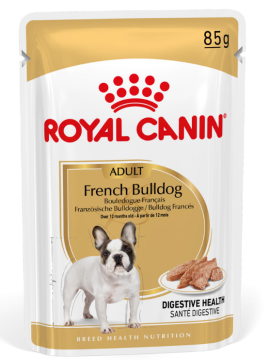 ROYAL CANIN French Bulldog Adult Loaf 85 g | Karma mokra w pasztecie dla buldoga francuskiego