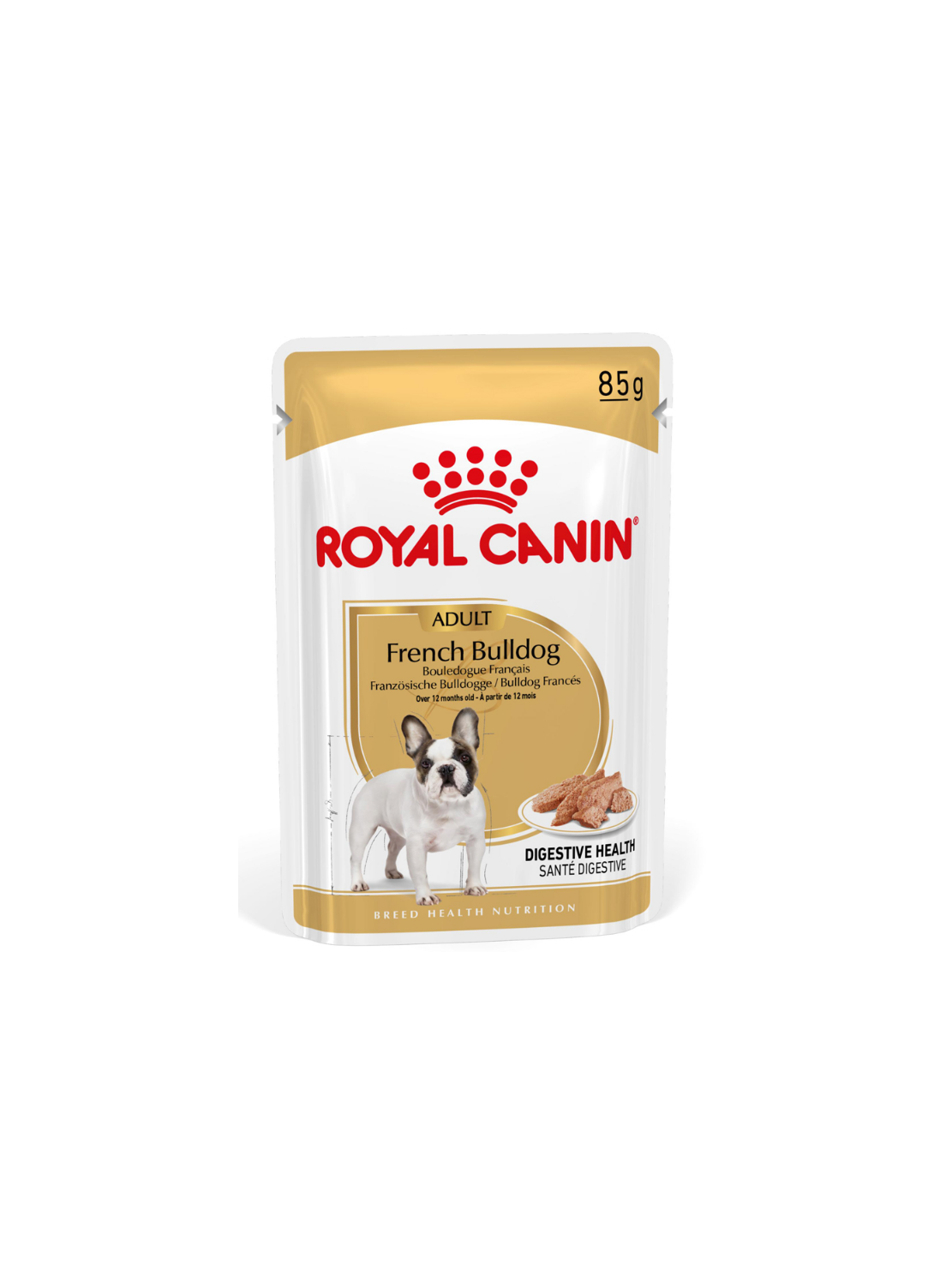 ROYAL CANIN French Bulldog Adult Loaf 85 g | Karma mokra w pasztecie dla buldoga francuskiego