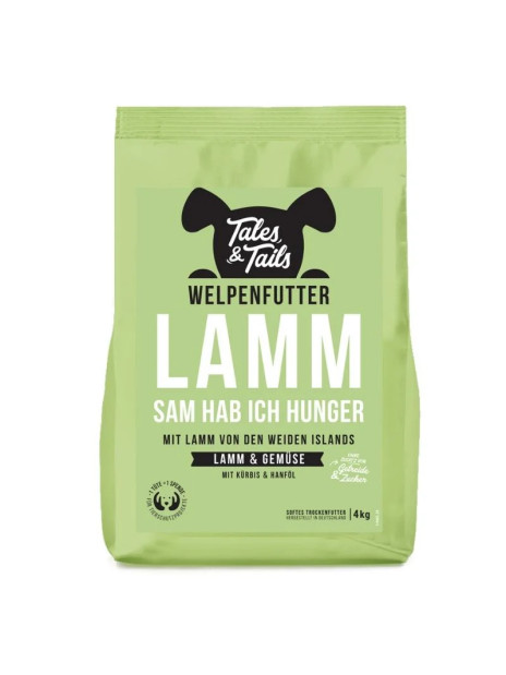 Tales & Tails Soft Puppy – Półwilgotna karma monobiałkowa "jagnięcina" dla szczeniąt 4 kg