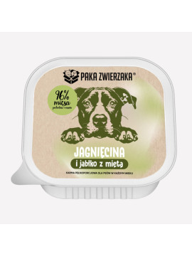 PAKA ZWIERZAKA Jagnięcina i Jabłko z Miętą 150...