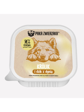 PAKA ZWIERZAKA Królik i Dzik z Dynią 150 g |...