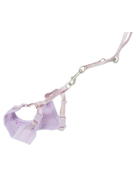 Trixie Szelki ze smyczą Junior 26-34cm liliowe [15564]