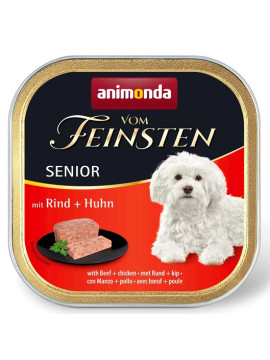 Animonda vom Feinsten Dog Senior Wołowina i Kurczak 150g