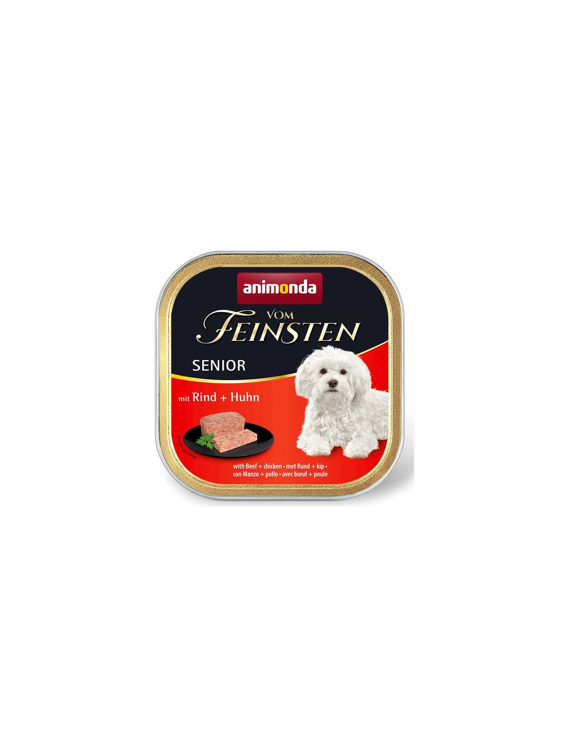 Animonda vom Feinsten Dog Senior Wołowina i Kurczak 150g