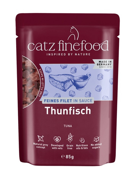Catz Finefood Feines Filet In Sauce Tuńczyk saszetka 85g