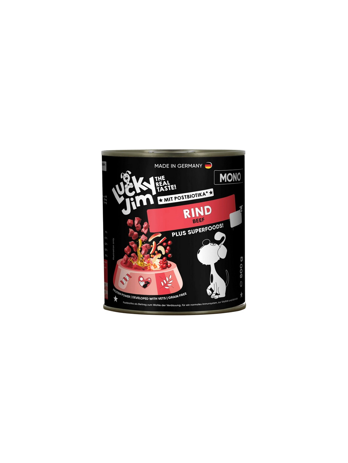 Lucky Jim Mono Adult Wołowina puszka 800g